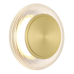 Бра круглое золото/прозрачный Plumpness LED 7 варинант исполнения - 1 | Loft Concept в Новосибирске