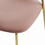 Стул Singer Chair без подлокотников Розовый Велюр варинант исполнения - 7 | Loft Concept в Новосибирске