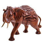 Статуэтка из дерева суар в виде слона Two Tusks варинант исполнения - 1 | Loft Concept в Новосибирске
