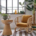 Приставной стол из ротанга Rattany варинант исполнения - 5 | Loft Concept в Новосибирске