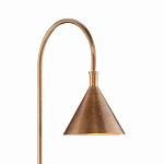 Торшер с конусовидным абажуром на каменном основании Attention варинант исполнения - 1 | Loft Concept в Новосибирске