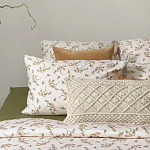 Чехол на подушку с макраме бежевого цвета Macrame варинант исполнения - 6 | Loft Concept в Новосибирске