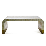 Стол журнальный Белый  BONE INLAY SIDE TABLE-Cream варинант исполнения - 1 | Loft Concept в Новосибирске