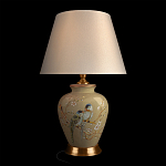 Настольная лампа бежевая с изображением птиц Slip Away варинант исполнения - 8 | Loft Concept в Новосибирске