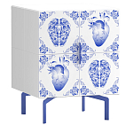 Тумба белая Short Rblue варинант исполнения - 1 | Loft Concept в Новосибирске