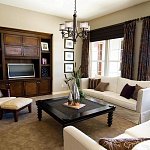 Люстра с белыми тканевыми абажурами в прозрачных стеклянных цилиндрах Kichler варинант исполнения - 22 | Loft Concept в Новосибирске