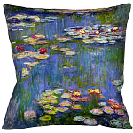 Подушка декоративная Лилии Impressionism in Art варинант исполнения - 1 | Loft Concept в Новосибирске