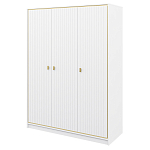 Шкаф белый четырёхдверный для одежды Antique Order варинант исполнения - 2 | Loft Concept в Новосибирске