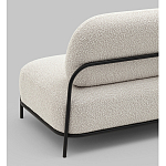 Диван Стоун ткань букле белый варинант исполнения - 4 | Loft Concept в Новосибирске