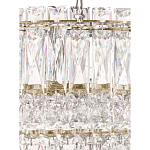 Люстра подвесная круглая из прозрачного хрусталя с золотым корпусом Selfsufficient варинант исполнения - 5 | Loft Concept в Новосибирске