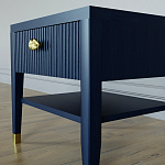 Прикроватная тумбочка с ящиком Elsa Dreams Blue варинант исполнения - 3 | Loft Concept в Новосибирске