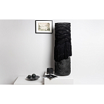 Напольная лампа черная с текстильными элементами "ЯРВИ" варинант исполнения - 2 | Loft Concept в Новосибирске