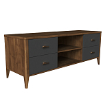 ТВ-тумба с 4 ящиками и полками Tasteful Furniture варинант исполнения - 1 | Loft Concept в Новосибирске