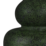 Настольная лампа зеленая с тканевым абажуром Splashes of Green Moss варинант исполнения - 1 | Loft Concept в Новосибирске