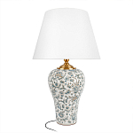 Настольная лампа с цветочной росписью Lamp Flower Painting варинант исполнения - 6 | Loft Concept в Новосибирске