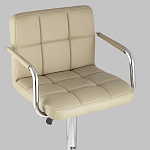 Барный стул с подлокотниками Honory Beige варинант исполнения - 7 | Loft Concept в Новосибирске