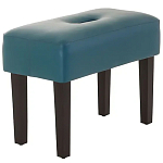 Мягкий  пуф на черных ножках Winton Pouf варинант исполнения - 1 | Loft Concept в Новосибирске