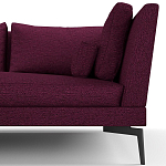 Мебельная ткань Шенилл фиолетовый цвет 138 см T4-27 варинант исполнения - 2 | Loft Concept в Новосибирске