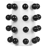Ваза Molecule Vase White Black Spheres варинант исполнения - 1 | Loft Concept в Новосибирске