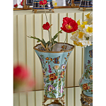 Ваза со стрекозой из фарфора с бронзовыми элементами Paradise Dragonfly варинант исполнения - 5 | Loft Concept в Новосибирске