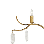 Бра с каркасом в виде веток усыпанных кристаллами Branches with Crystals варинант исполнения - 1 | Loft Concept в Новосибирске