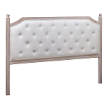 Изголовье кровати бежевое с мягкой обивкой из льна Emma Headboard варинант исполнения - 1 | Loft Concept в Новосибирске