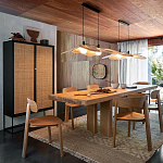 Шкаф с 2-мя дверцами из ротанга ручной работы Fuse Wicker Furniture варинант исполнения - 6 | Loft Concept в Новосибирске