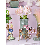 Ваза с птицами и цветами из фарфора с бронзовыми элементами Garden of Eden варинант исполнения - 5 | Loft Concept в Новосибирске