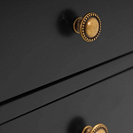 Прикроватная тумба Вlues Black варинант исполнения - 3 | Loft Concept в Новосибирске