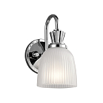 Бра с матовым ребристым плафоном в форме колокола Kichler варинант исполнения - 1 | Loft Concept в Новосибирске