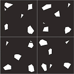 Плитка с узором Осколки варинант исполнения - 2 | Loft Concept в Новосибирске