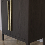 Современный Буфет Primo с 2 дверцами Темный орех варинант исполнения - 4 | Loft Concept в Новосибирске