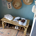 Скамья из ротанга Saveria Rattan Bench варинант исполнения - 8 | Loft Concept в Новосибирске