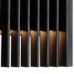 Светодиодное бра из металла черного цвета Delightfull варинант исполнения - 6 | Loft Concept в Новосибирске