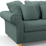 Мебельная ткань Шенилл бирюзовый цвет 138 см T4-31 варинант исполнения - 7 | Loft Concept в Новосибирске