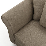 Мебельная ткань Шенилл коричневый цвет 138 см T4-21 варинант исполнения - 5 | Loft Concept в Новосибирске