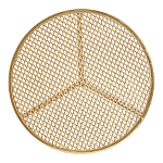 Столик приставной золотистый с орнаментом на столешнице Tanzania варинант исполнения - 2 | Loft Concept в Новосибирске