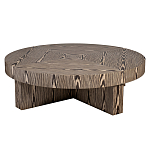 Столик журнальный круглый с полосатым узором Zebroids варинант исполнения - 6 | Loft Concept в Новосибирске