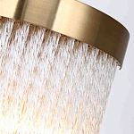 Бра с прозрачными стеклянными трубочками и металлическим основанием Nembus варинант исполнения - 3 | Loft Concept в Новосибирске