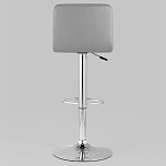 Барный стул с сиденьем серого цвета Honory варинант исполнения - 4 | Loft Concept в Новосибирске