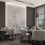 Барельеф WISDOM варинант исполнения - 1 | Loft Concept в Новосибирске