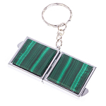 Зеркало брелок складное двухстороннее из натурального камня Малахит Stone Mirrors варинант исполнения - 5 | Loft Concept в Новосибирске