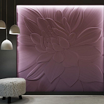 Барельеф LOTUS варинант исполнения - 3 | Loft Concept в Новосибирске