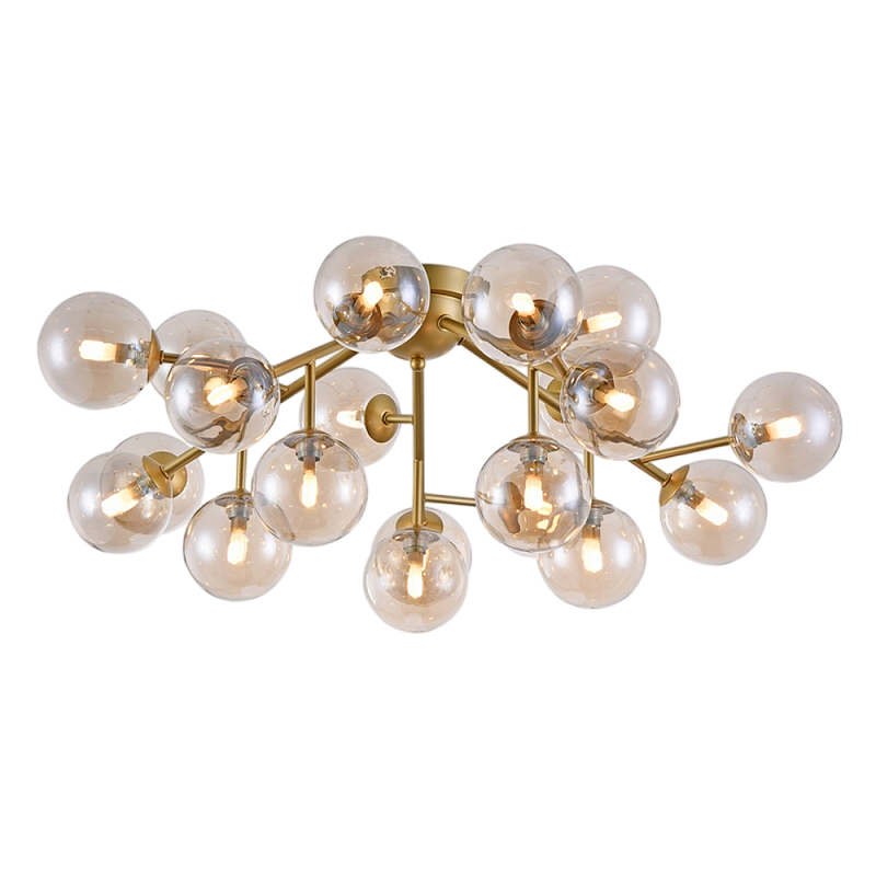 Потолочный светильник Dallas G9X20 Золотой Черный в Новосибирске | Loft Concept 