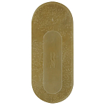 Подставка под благовония из эпоксидной смолы шампань Epoxy Resin Flowers Incense Oval Stand Champagne варинант исполнения - 1 | Loft Concept в Новосибирске