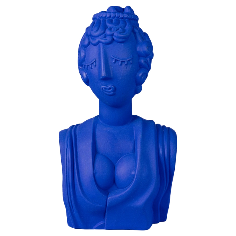 Скульптура Seletti Bust Poppea Blue Синий в Новосибирске | Loft Concept 