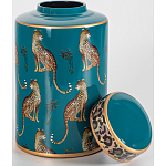 Ваза фарфоровая с крышкой Leopard Ccollection варинант исполнения - 2 | Loft Concept в Новосибирске