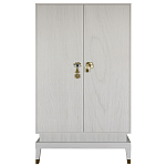 Платяной шкаф Elsa Dreams White с 2-мя фасадами варинант исполнения - 6 | Loft Concept в Новосибирске