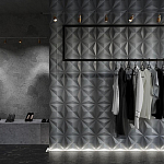 Гипсовая 3D панель с принтографией PM-101 варинант исполнения - 3 | Loft Concept в Новосибирске