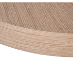 Столик журнальный круглый со светлым шпоном Light Veneer Table варинант исполнения - 4 | Loft Concept в Новосибирске